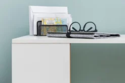 WOHNLING Schreibtisch WL5.692 Mit Regal 120 X 120 X 53 Cm Weiß Matt Holz Modern | Schreibtischregal Ablagefächer PC Tisch | Computertisch Mit Ablage | Weißer Design Tisch Büro Mit Aufbewahrung -VIDAXL || HOMCOM Verkäufe f3cbc852f14da39a664b0a4e9ce687fd