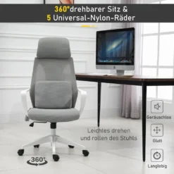 Vinsetto Massagesessel Chefsessel Mit Massagefunktion Höhenverstellbarer Drehstuhl Ergonomischer Gamingstuhl Bürostuhl Massage Nylon Grau 62 X 60 X 114-122 Cm -VIDAXL || HOMCOM Verkäufe f4b47d5a30ea576e367412dde8e034e3