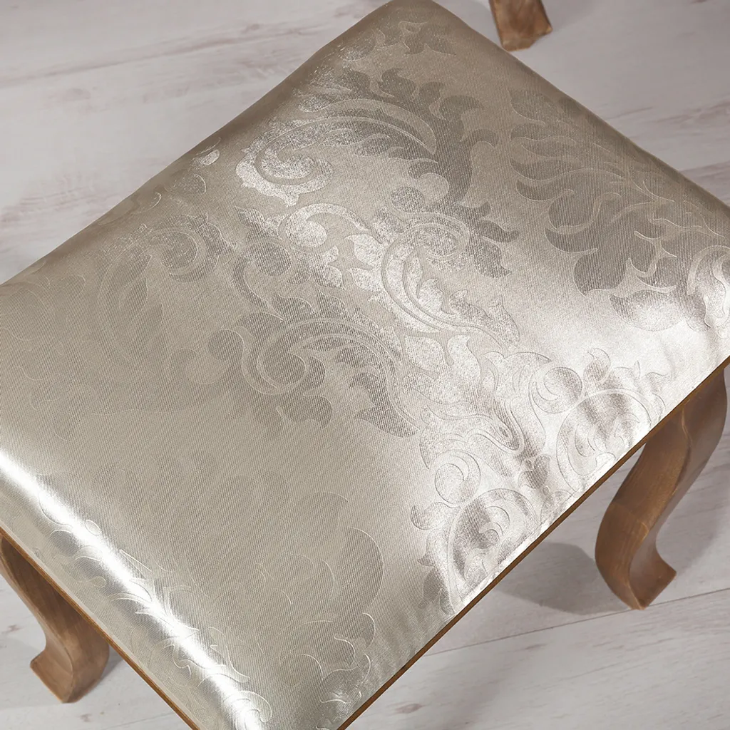 Melko Schminktisch Mit DREI Spiegeln Und Einem Hocker Im Shabby Chic BZW. Vintage-Look Mit Viel Stauraum, 105 X 40 X 144,5 Cm, Braun 7 Melko Schminktisch Mit DREI Spiegeln Und Einem Hocker Im Shabby Chic BZW. Vintage-Look Mit Viel Stauraum, 105 X 40 X 144,5 Cm, Braun – Bild 7