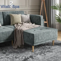 VitaliSpa Ecksofa Mit Schlaffunktion Cali Grau 236 X 96,5 X 172 Polyester -VIDAXL || HOMCOM Verkäufe f862d818ec4488c0e655e6b2a1c5a0a9