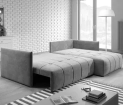 FURNIX Yalta Eckcouch L-Form Couch Sofa Schlafsofa Mit Schlaffunktion Bettkasten Und Kissen Modern Beige MH 02 -VIDAXL || HOMCOM Verkäufe f94032c1ca1637ee468a8874d4d87bdc