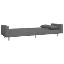 VidaXL Schlafsofa 2-Sitzer Mit 2 Kissen Hellgrau Stoff -VIDAXL || HOMCOM Verkäufe fa1d87270e18b9bb0a4d2d381f51f983