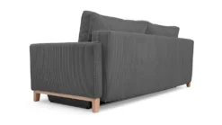 3-sitzer Sofa COMFY - Couch In Cord Mit Schlaffunktion Und Bettkasten 214x104 (Farbe: Dunkelgrau) -VIDAXL || HOMCOM Verkäufe fa2ed1ee3ff77a70133f86f78f438817