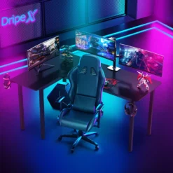 Iropro Gaming Tisch L Form Eckschreibtisch 155CM, Schreibtisch L-förmiger Ergonomic Gaming Computertisch Kohlefaseroberfläche Für E-Sport 155x110x77.5CM 11 Iropro Gaming Tisch L Form Eckschreibtisch 155CM, Schreibtisch L-förmiger Ergonomic Gaming Computertisch Kohlefaseroberfläche Für E-Sport 155x110x77.5CM -VIDAXL || HOMCOM Verkäufe fb3cbd0d15e8afe7b184d965f8cb3458