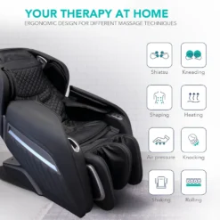 NAIPO Shiatsu Zero Gravity Büro Massagesessel MGC-A350B-C -VIDAXL || HOMCOM Verkäufe fb43ecd355412dfd9cb3545e68c6af88