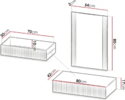 Mirjan24 Schminktisch Pafos Mit Schublade, Hängeschrank Und Spiegel, Fronten Gefräst (Farbe: Weiß) 9 Mirjan24 Schminktisch Pafos Mit Schublade, Hängeschrank Und Spiegel, Fronten Gefräst (Farbe: Weiß) -VIDAXL || HOMCOM Verkäufe fc7b0a3309a329603c010b7d4d7e299c