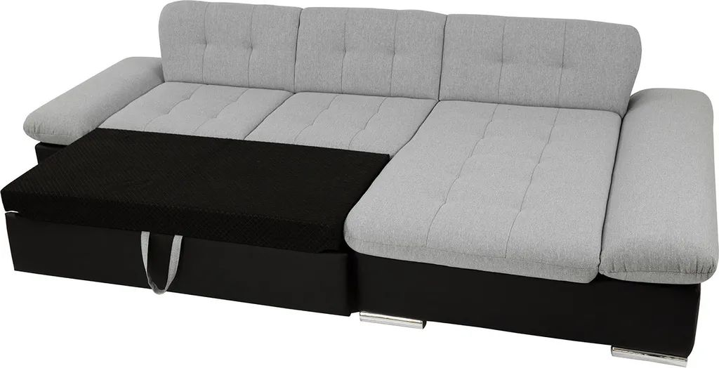 Mirjan24 Ecksofa Malwi LED, L-Form Polsterecke Mit Bettkasten, Schlafsofa Mit Beleuchtung (Farbe: Ikar 09, Seite: Links) 6 Mirjan24 Ecksofa Malwi LED, L-Form Polsterecke Mit Bettkasten, Schlafsofa Mit Beleuchtung (Farbe: Ikar 09, Seite: Links) – Bild 6