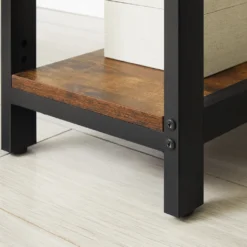 VASAGLE Computertisch Schreibtisch Mit 2 Regale Rechts/links 120 X 75 X 60 Cm Holzoptik Metallgestell PC-Tisch Arbeitstisch Vintage LWD47X -VIDAXL || HOMCOM Verkäufe fe58d09887af65c9b94dfbd1ae476021